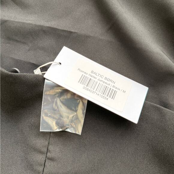 Baltic Born Women’s Medium Romeo Black Jumpsuit New NWT - Picture 7 of 9